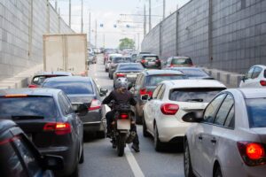 corredor de moto