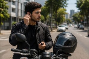 fone de ouvido moto